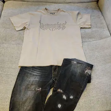 SUPPLIER 티셔츠 STUGAZI 데님