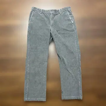L.L.Bean 그레이 코듀로이 팬츠 34W x 24in