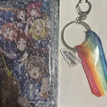 Aqours Finale 아크릴 블록 세트리스트 키링 Day 2