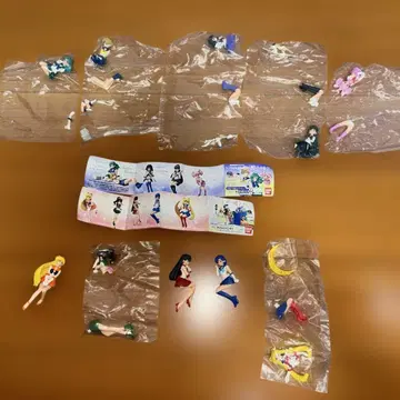 세일러문 책상에 내려앉은 전사들