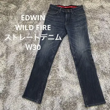 [ OC4 ] EDWIN WILD FIRE 스트레이트 데님 W30 에드윈