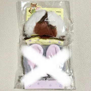 주토피아 Zootopia MINISO 닉과 주디 귀 헤어핀