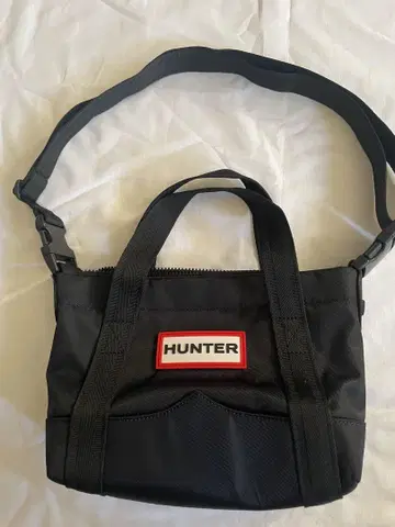 알뜰구매 HUNTER 헌터 블랙 미니 토트백
