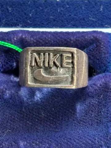 70s 80s 빈티지 NIKE 로고 반지 10호 6g