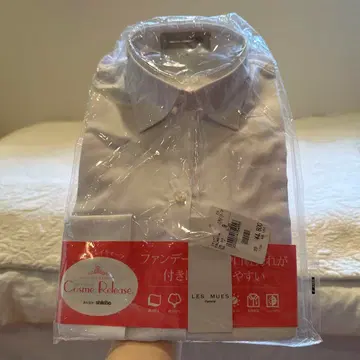 les mues 여성용 와이셔츠 9호 화이트