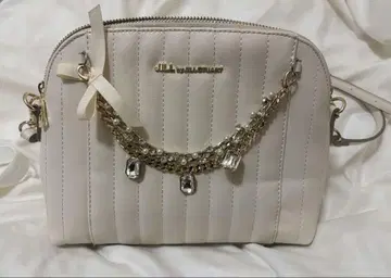JILL STUART 화이트 숄더백