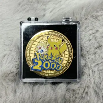 새상품급 포켓몬 센터 2000년 기념 한정판 오리지널 핀 배지 피카츄