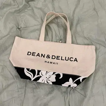 DEAN & DELUCA 플라워 프린트 토트백 하와이 한정판 미사용품