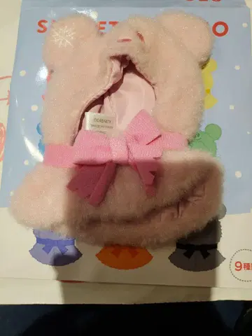디즈니 스토어 시크릿 판초 핑크