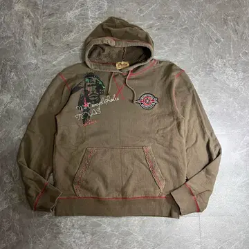 Indian Motorcycle 후드티 y2k 브라운 구제 의류