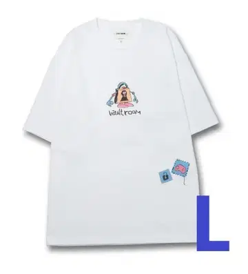 VAULTROOM DOODLE TEE L 사이즈