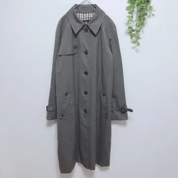 아쿠아 스큐텀 트렌치코트 롱 뒷 슬릿 일본제 12 XL