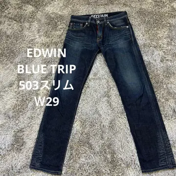 [ OC5 ] EDWIN BLUE TRIP 503 슬림 W29 에드윈
