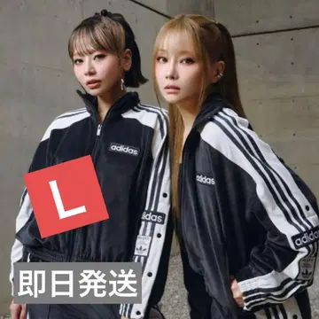 아디다스 아디블레이크 벨로아 아우터 L 블랙 시게모리 사토미