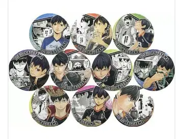 하이큐 컬렉션 캔뱃지 'HEROES' 카게야마 토비오 미개봉 세트