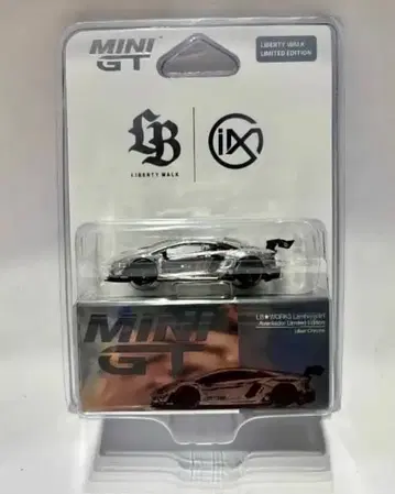 lbwk mini gt Lamborghini silvercrome IMX