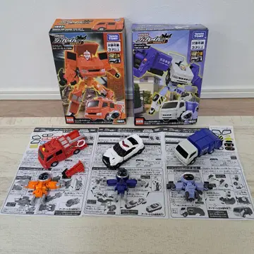 토미카 변형 미니카 세트 조브레이버 삼체 세트