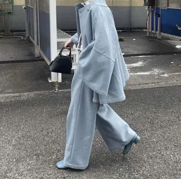 PERNA 울 코트 셋업