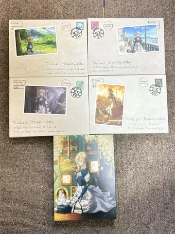 바이올렛 에버가든 1~4 + 외전 Blu-ray 블루레이