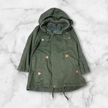 M779 메르시 보크 올리브 그린 후드 부착 모즈 코트