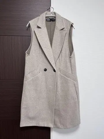 [ ZARA ] 베스트 롱 코트 M