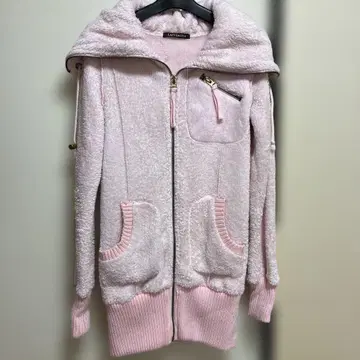 LAZYDAISY 보아 점퍼 핑크