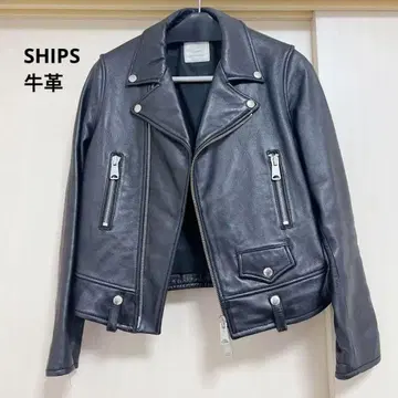 SHIPS 라이더 자켓 가죽 자켓