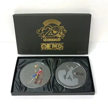 ONEPIECE 몽키 D 루피 애니메이션 방송 20주년 기념 유리 코스터