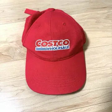 COSTCO 로고 자수 레드캡