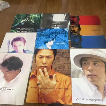 토쿠나가 히데아키 팜플렛 8권 세트