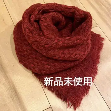 직조 무늬 대형 숄 (미사용 새상품)