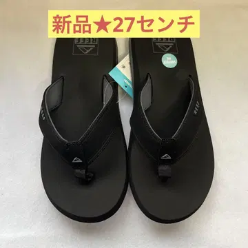 REEF 리프 비치 샌들 남성용 27cm 블랙 경량
