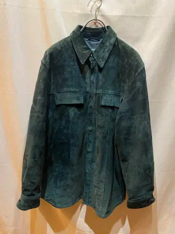 IXI:Z 이크시즈 더반 스웨이드 가죽 긴팔 셔츠