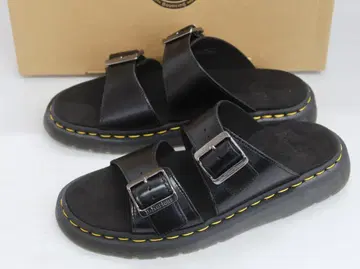 미사용 Dr.Martens JOSEF 슬라이드 샌들 버클 벨트