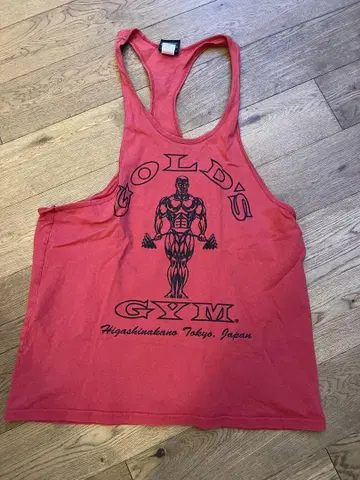 GOLD'S GYM 빨간색 탱크탑 히가시나카노점 오리지널