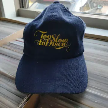 Too slow to disco 네이비 야구 모자