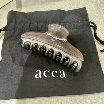 acca 헤어 클립 그레이