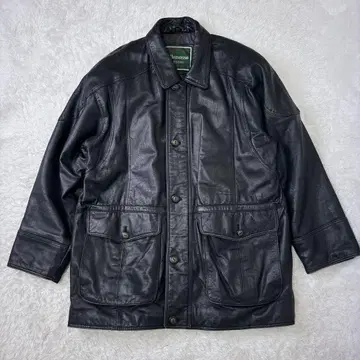 archive leather jacket sheepskin 빈티지