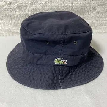 LACOSTE 라코스테 버킷햇 모자 네이비 컬러 약 58cm