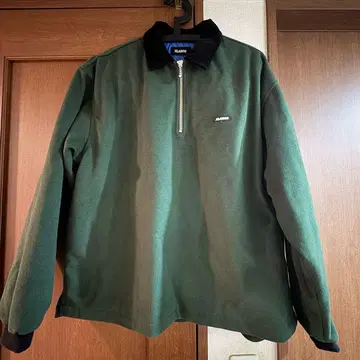 XLARGE 다크 그린 집업 트레이닝복