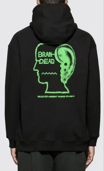 BRAIN DEAD / 19ss Half Zip Hoodie