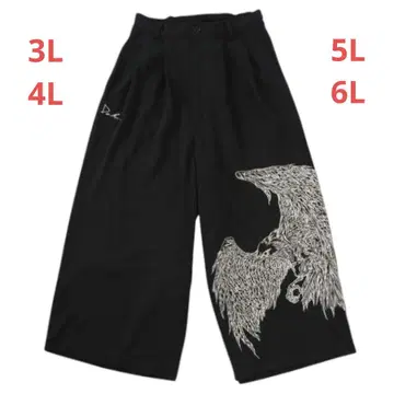 DAKU CROW 자수 와이드 팬츠 p3l
