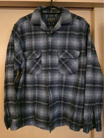 PENDLETON 오르테가 무늬 체크 셔츠 M 사이즈