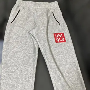 UNIQLO 그레이 스웨트 팬츠 S 사이즈