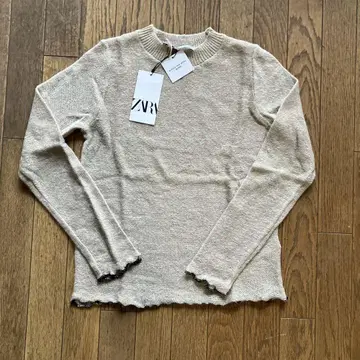 ZARA 알파카울 블렌드 니트 XS