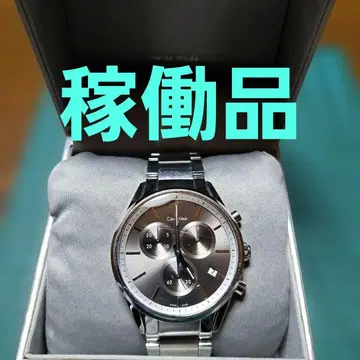 캘빈클라인 크로노그래프 손목시계