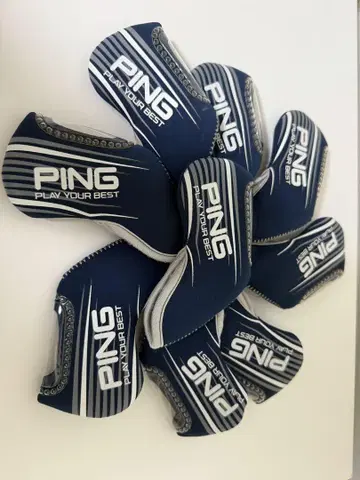 Ping 아이언 커버 창문 포함 9개 세트