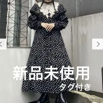 jouetie 웬즈데이 롱 원피스