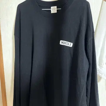 공식 MONSTA X LONG T-SHRT