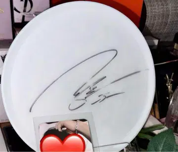 SHINee 종현 친필 사인 프리스비
